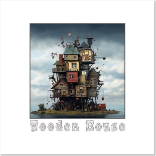 Wooden House Posters and Art